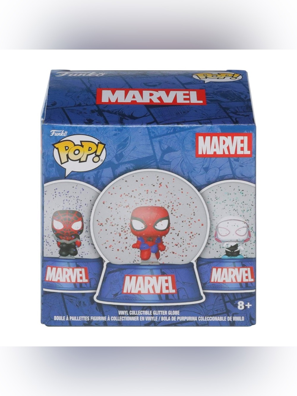 Funko Pop! Marvel Glitter Globe Ghost-Spider